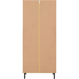 Seconique Leon 2 Door Single Drawer Medium Oak Effect Wardrobe - Size: 2 Door, Single Drawer - Brown - Wilko - thumbnail 7