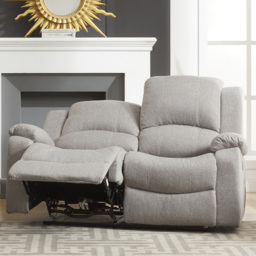 Marldon 2 Seater Light Grey Electric Recliner Sofa - Artemis Home - Wilko - thumbnail 3