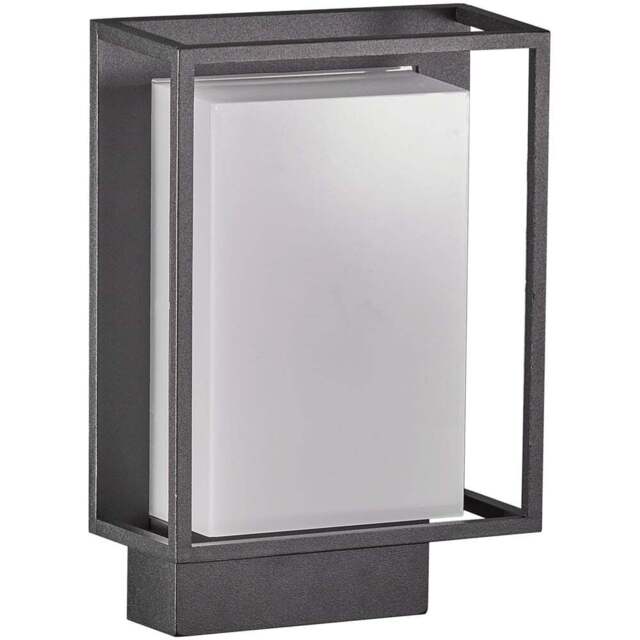 Nordlux Nestor Sensor Black Wall Light - Size: 22.1 x 14.7 x 22.1cm - Wilko - image 1