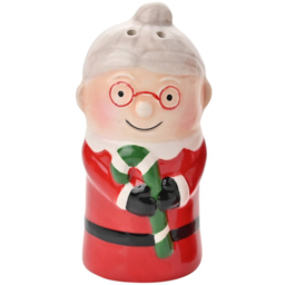 The Seasonal Gift Co. Santa & Friend 2 Piece Salt & Pepper Shakers Set - Size: 9 x 4 x 4cm - Red - Wilko - thumbnail 4