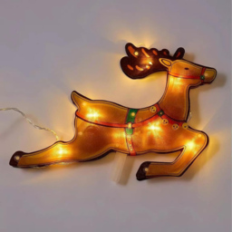 Marco Paul Santa Sleigh Stake Light Christmas Decoration 53cm - Size: 20 x 20 x 10cm - Multicoloured - Wilko - thumbnail 5
