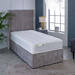 Starlight Beds European Single White Hybrid Deep Memory Foam and Spring Mattress - Wilko - thumbnail 3