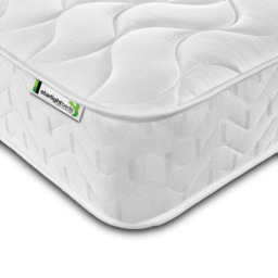 Starlight Beds European Single White Hybrid Deep Memory Foam and Spring Mattress - Wilko - thumbnail 4