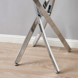Furniturebox Tavolo Silver Leg Console Table - Size: 120 x 40 x 78cm - Wilko - thumbnail 5