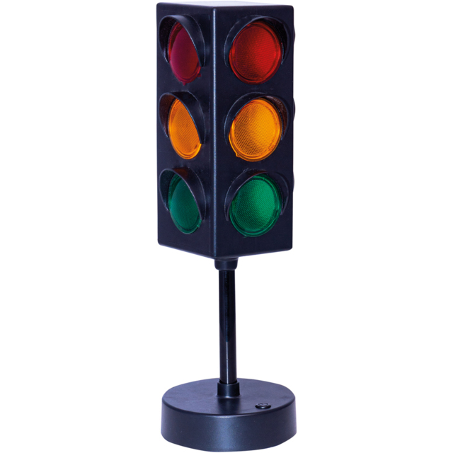 Cheetah Black Party Traffic Light With 8 Programmes - Size: 10 x 10 x 29cm - Wilko - image 1