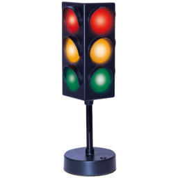 Cheetah Black Party Traffic Light With 8 Programmes - Size: 10 x 10 x 29cm - Wilko - thumbnail 4