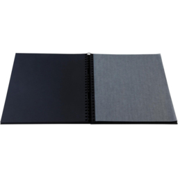 Exacompta Graphik Black Wirebound Photo Album 60 Sheets 300 Photos - Size: 32 x 22 x 3cm - Wilko - thumbnail 5