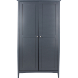 Core Products Como 2 Door Midnight Blue Wardrobe - Wilko - thumbnail 4