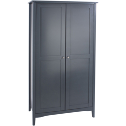 Core Products Como 2 Door Midnight Blue Wardrobe - Wilko - thumbnail 3