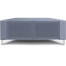 MDA Designs Corvus 2 Door Grey TV Cabinet - Size: 45 x 120 x 47cm - Wilko - thumbnail 4