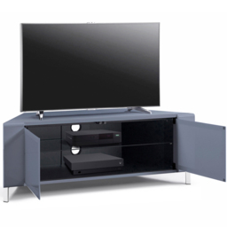 MDA Designs Corvus 2 Door Grey TV Cabinet - Size: 45 x 120 x 47cm - Wilko - thumbnail 6