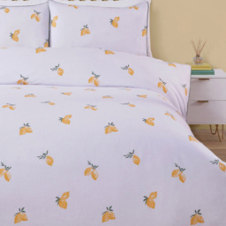 Positano Waffle Duvet Set - White and Yellow/Double - Divante - Wilko - thumbnail 6