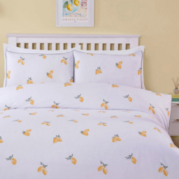 Positano Waffle Duvet Set - White and Yellow/Double - Divante - Wilko - thumbnail 7