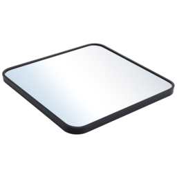 Living and Home Black Square Wall Mirror 50 x 50cm - Wilko - thumbnail 5