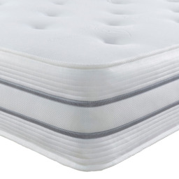 Aspire Pocket+ Single 1000 Tufted Cool Mattress - White - Aspire Beds - Wilko - thumbnail 4