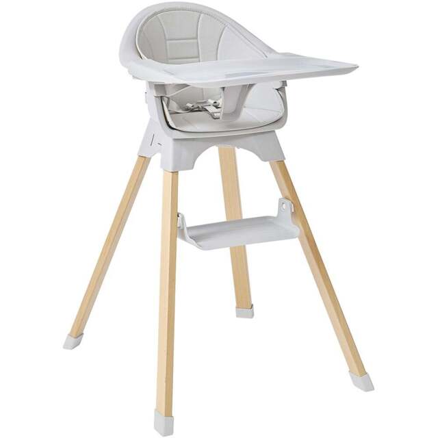 Liberty House Toys Grey Kids High Chair - Size: 86 x 52 x 60cm - Wilko - image 1