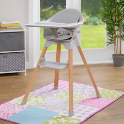 Liberty House Toys Grey Kids High Chair - Size: 86 x 52 x 60cm - Wilko - thumbnail 3
