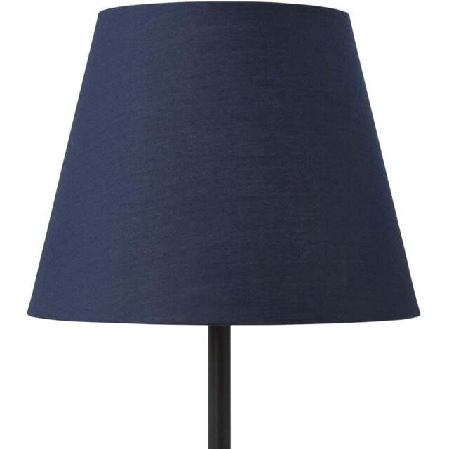 Lighting Collection Yates Navy Tapered Lamp Shade 20cm - Size: 16 x 21.5 x 21.5cm - Wilko - image 1