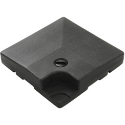 Living and Home HDPE Fillable Cantilever Umbrella Stand Base 102cm - Size: 12.5 x 102 x 102cm - Black - Wilko - thumbnail 4