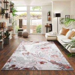Desire Rugs Picasso Pink Abstract Rug 60 x 220cm - Wilko - thumbnail 5