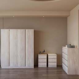 Seconique Malvern 4 Door Wardrobe Urban Snow Bedroom Furniture Set - Size: 4 Piece - Wilko
