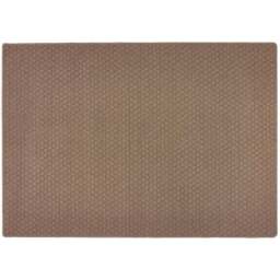 My Mat Mink Sculptured Honeycomb Washable Rug 140 x 200cm - Brown - Wilko - thumbnail 1