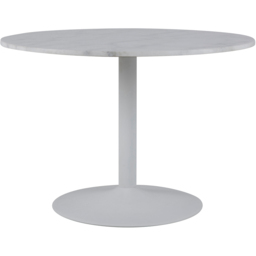 Florence Tarifa 4 Seater Polished Marble Top Round Dining Table White - Furniture To Go - Wilko - thumbnail 4
