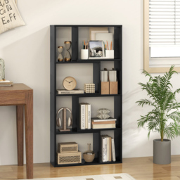 Costway 8 Cube Black Geometric Bookshelf - Size: 8 Shelf - Wilko - thumbnail 6