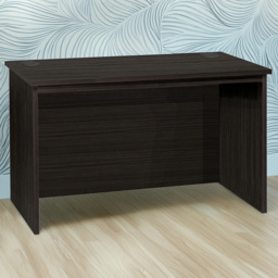 R White Cabinets Large Home Office Desk Black - Size: 72.8 x 120 x 70cm - Wilko - thumbnail 1