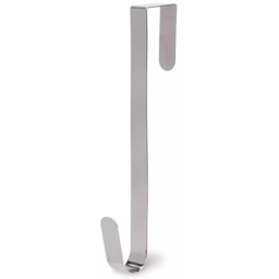 Shatchi Silver Metal Wreath Hanger - Size: 35 x 2.2 x 25cm - Wilko - thumbnail 1