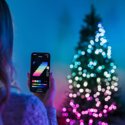 Twinkly 600 RGB LED Smart Black Cable String Light 48m - Size: 9 x 20.5 x 18.5cm - Wilko - thumbnail 6
