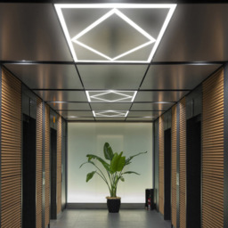 ENER-J 40W LED Diamond Ceiling Panel Light 6000K 60 x 60cm - Size: 30 x 20 x 10cm - Wilko - thumbnail 3