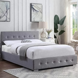 Home Treats King Size Grey Ottoman Storage Bed - Wilko - thumbnail 6