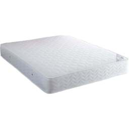 Tuscany King Size Coil Sprung Mattress - White - Bedmaster - Wilko