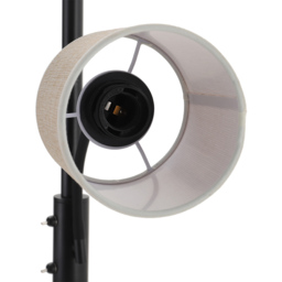 Living and Home 2 Light Gooseneck Floor Lamp - Size: 177 x 50 x 38cm - Green - Wilko - thumbnail 6