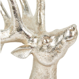 Ornate Reindeer Bottle Holder - Silver - Wilko - thumbnail 4