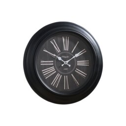 Round Wall Clock Black - Wilko