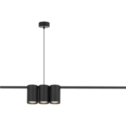 Milagro Genesis Black Strip 5 LED Pendant Light - Size: 18 x 10 x 6cm - Wilko - thumbnail 4