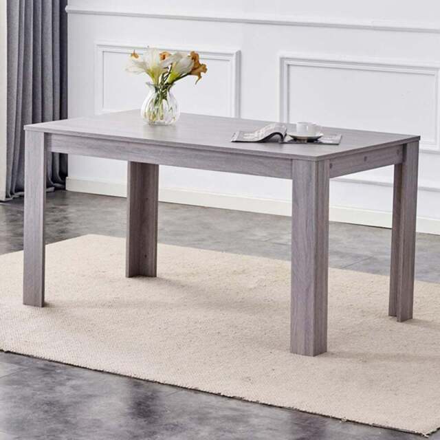 Kosy Koala 6 Seater Grey Wooden Dining Table - Wilko - image 1