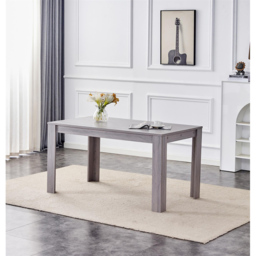 Kosy Koala 6 Seater Grey Wooden Dining Table - Wilko - thumbnail 4