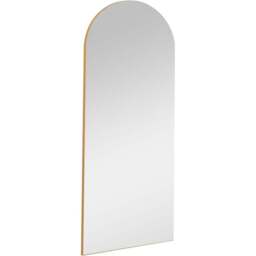 Yearn Gold Arched Full Length Wall Mirror 170 x 70cm - Wilko