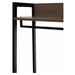Premier Housewares Bradbury 3 Shelf 2 Drawer Dark Oak Bookshelf - Brown - Interiors by Premier - Wilko - thumbnail 5