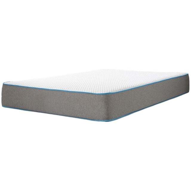 Starlight Beds Small Double Bubble Hybrid Memory Foam Layer Open Coil Spring Mattress - Grey - Wilko - image 1