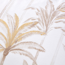 Palms Metallic Duvet Set Neutral King - Divante - Wilko - thumbnail 6