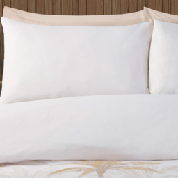 Palms Metallic Duvet Set Neutral King - Divante - Wilko - thumbnail 4