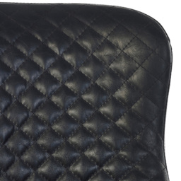 Julian Bowen Luxe Black Faux Leather Office Chair - Size: 97 x 52 x 60cm - Wilko - thumbnail 6