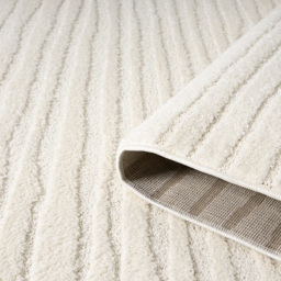 Desire Rugs Aya Cream Embossed Lines Rug 80 x 150cm - Wilko - thumbnail 5