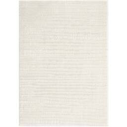 Desire Rugs Aya Cream Embossed Lines Rug 80 x 150cm - Wilko - thumbnail 1