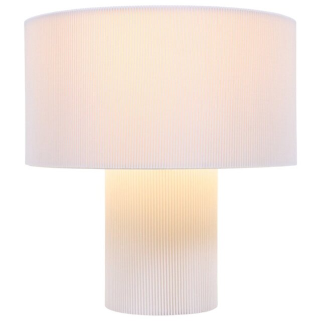 Amila Table Lamp White - Wilko - image 1