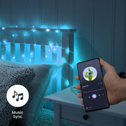 ValueLights Smart App-Control RGBIC IP65 Outdoor and Indoor String Rope Light 10m - Size: 1000 x 13.5 x 32.5cm - White - Wilko - thumbnail 7